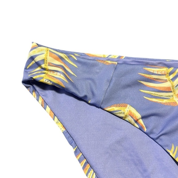 Patagonia NWT  Sunamee Bottoms Palms of My Heart Purple Bikini Bottom S,M,L - Picture 5 of 9